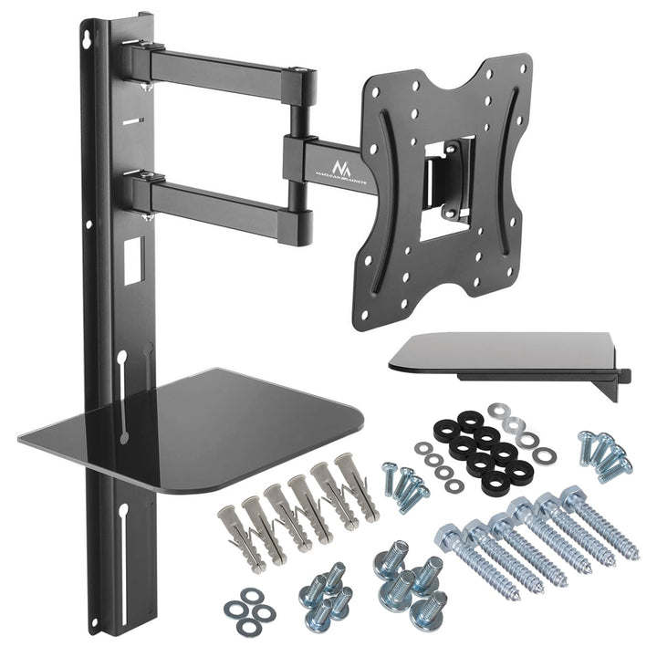 Maclean MC-771 Wandhalterung mit Ablage 23"-42" 200x200 VESA LCD LED Plasma TV Halterung, 23"-42" 20