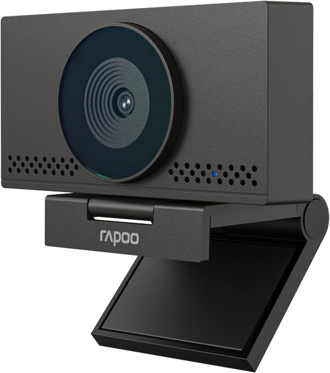 Rapoo XW4KAF - USB Webcam 4K mit Mikrofon, UHD 3024p, 75° Sichtfeld, Autofokus, Doppelmikrofon mit R