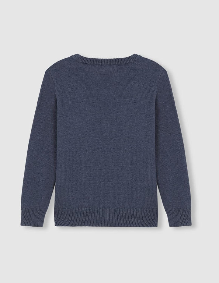 Gocco Jungen Jersey Pico Pullover 5 Jahre Blau, 5 Jahre Blau