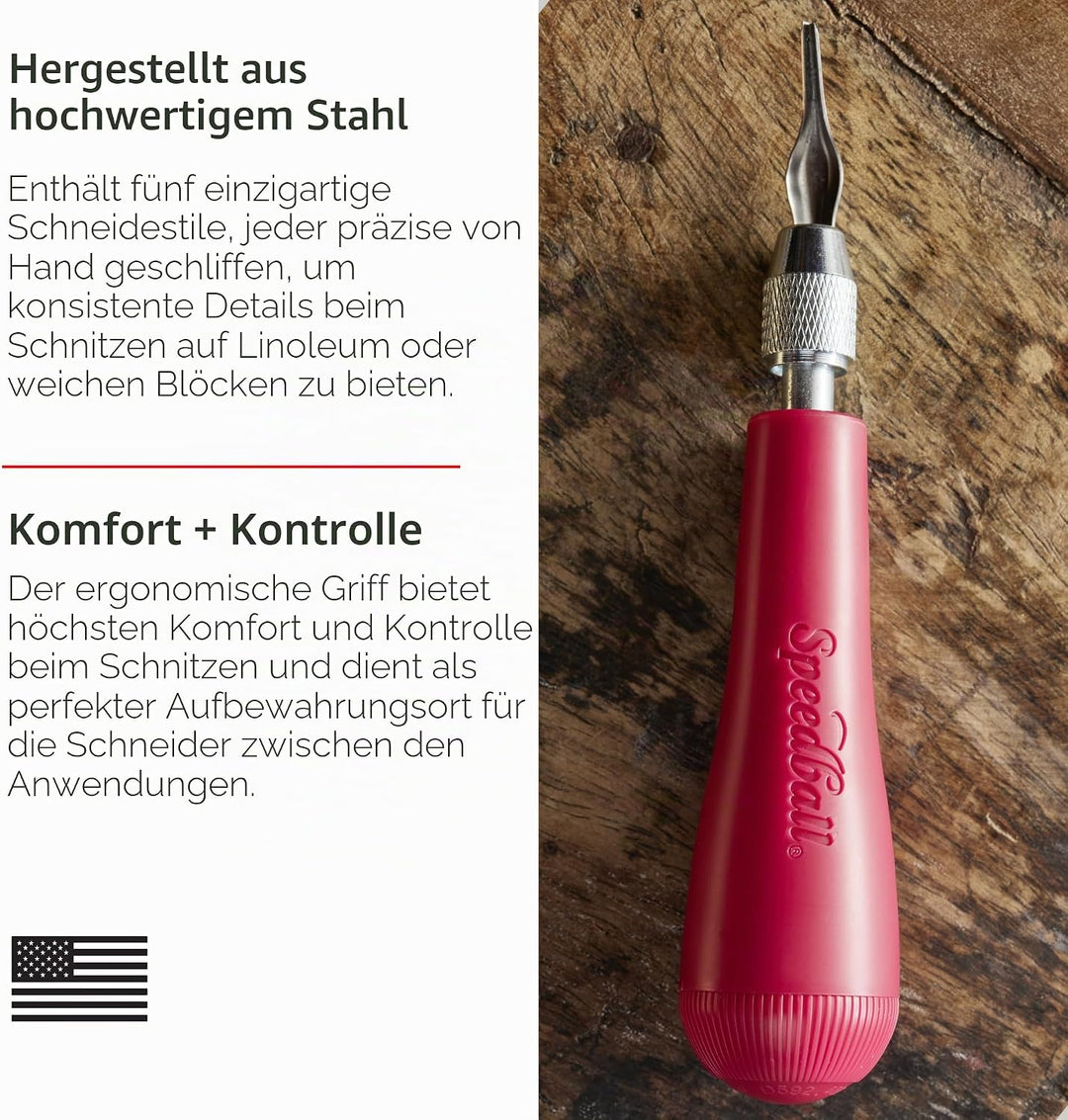 Unbekannt Speedball Assortment Linoleum Cutter Assorted Sortiert, Assorted Sortiert