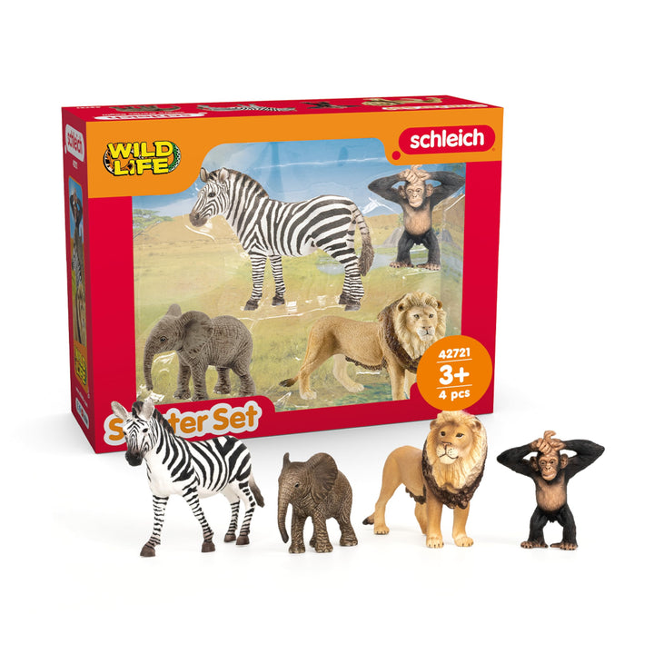 schleich 42736 Wild Life "Afrika" Starter-Set , ab 3 Jahren, WILD LIFE - Spielfigur, 8 x 25 x 19 cm