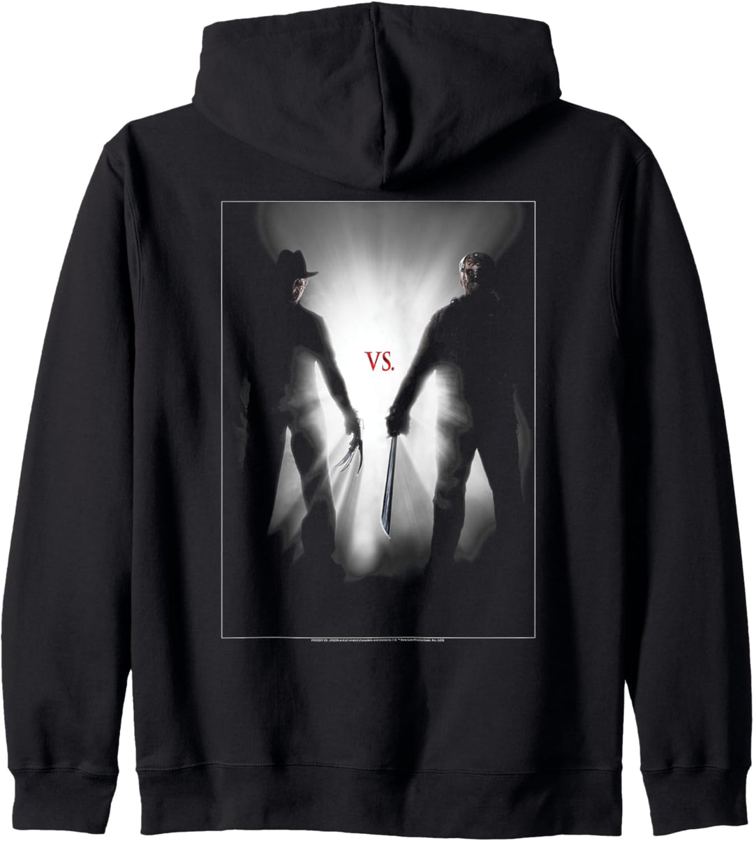 Freddy vs Jason Silhouettes Kapuzenjacke