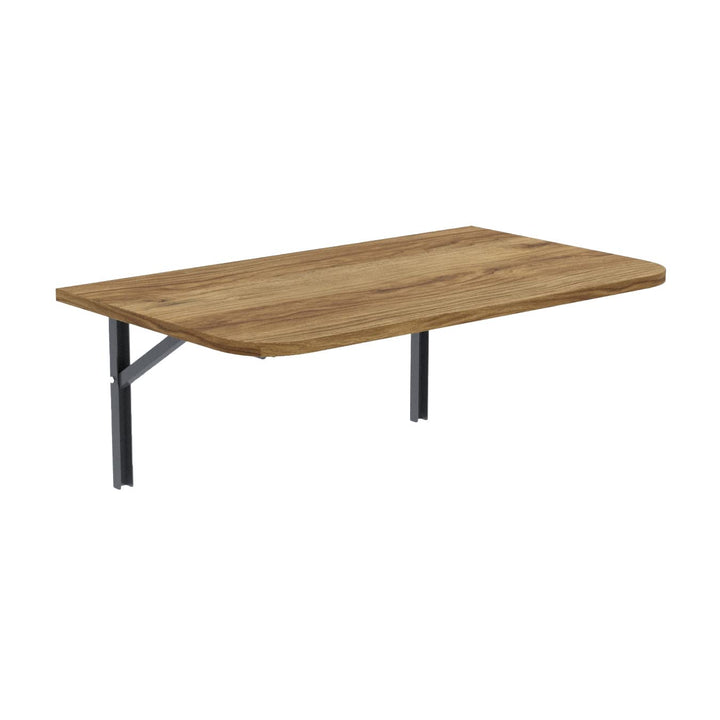 AKKE Klapptisch Wandklapptisch Esstisch - Klappbar Faltbar Platzsparend - Abgerundete Ecken - 80cm x