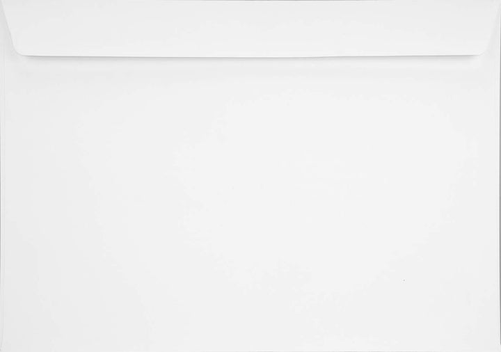 Netuno 200 Briefumschläge Weiss DIN C4 22,9 x 32,4 cm 120g Olin Umschläge gross für DIN A4 Dokumente
