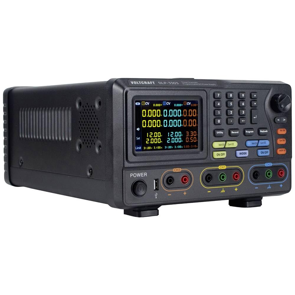 Voltcraft DLP-3303 Labornetzgerät, einstellbar 0-30 V 0-3 A 198 W RS-232, USB, LAN Slave-Funktion An