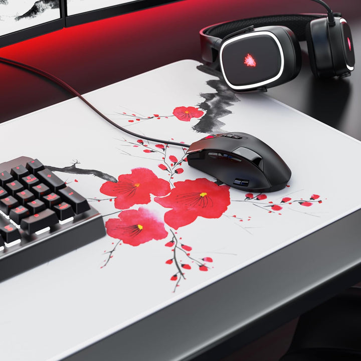 TITANWOLF - XXL Speed Gaming Mauspad 900 x 400mm - XXL Mousepad - Tischunterlage Large Size - verbes