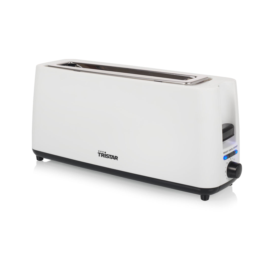 Tristar Langschlitz Toaster, 7 Bräunungsstufen, Aufwärmfunktion, Auftaufunktion, Liftfunktion, Zentr