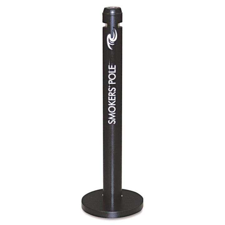 Rubbermaid Commercial Products Smokers Pole Ash Bin Aluminium Weather-resistant Base Diameter 324mm