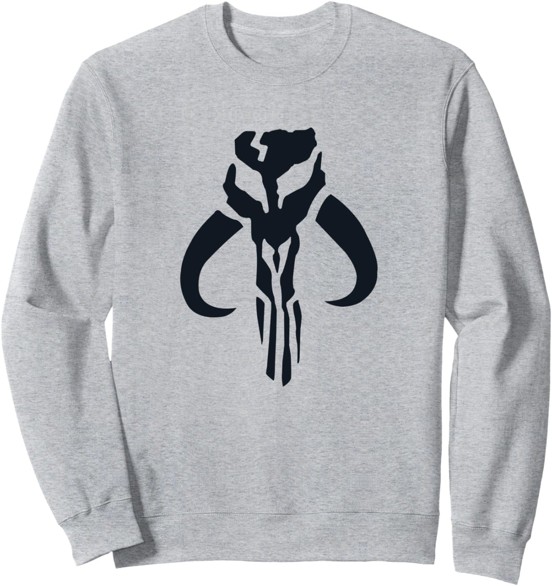 Star Wars The Mandalorian Mythosaur Skull Logo Sweatshirt