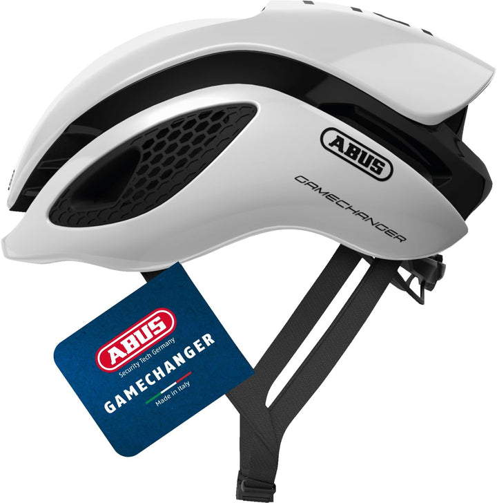 ABUS Rennradhelm GameChanger - Aerodynamischer Fahrradhelm mit optimalen Ventilationseigenschaften f