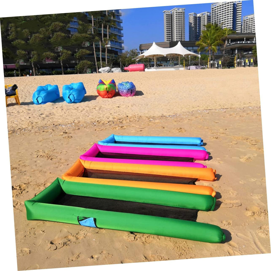 Toddmomy Aufblasbare Schwimmende Liegefläche Wasserhängematte für Pool und Strand Faltbare Luftmatra