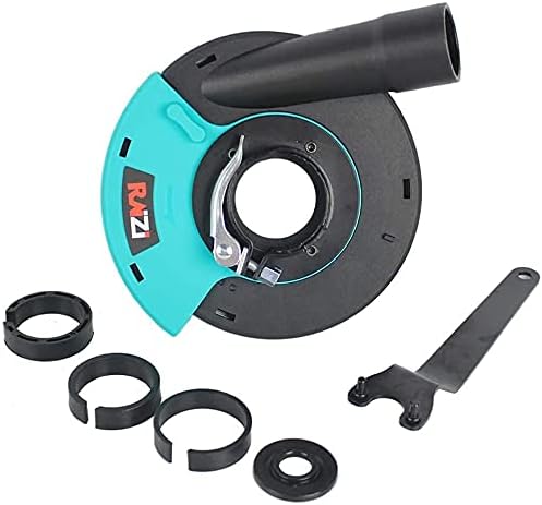 Raizi 125 mm Universal Absaughaube für Winkelschleifer Staubschutz für Handwinkelschleifer +125 mm D