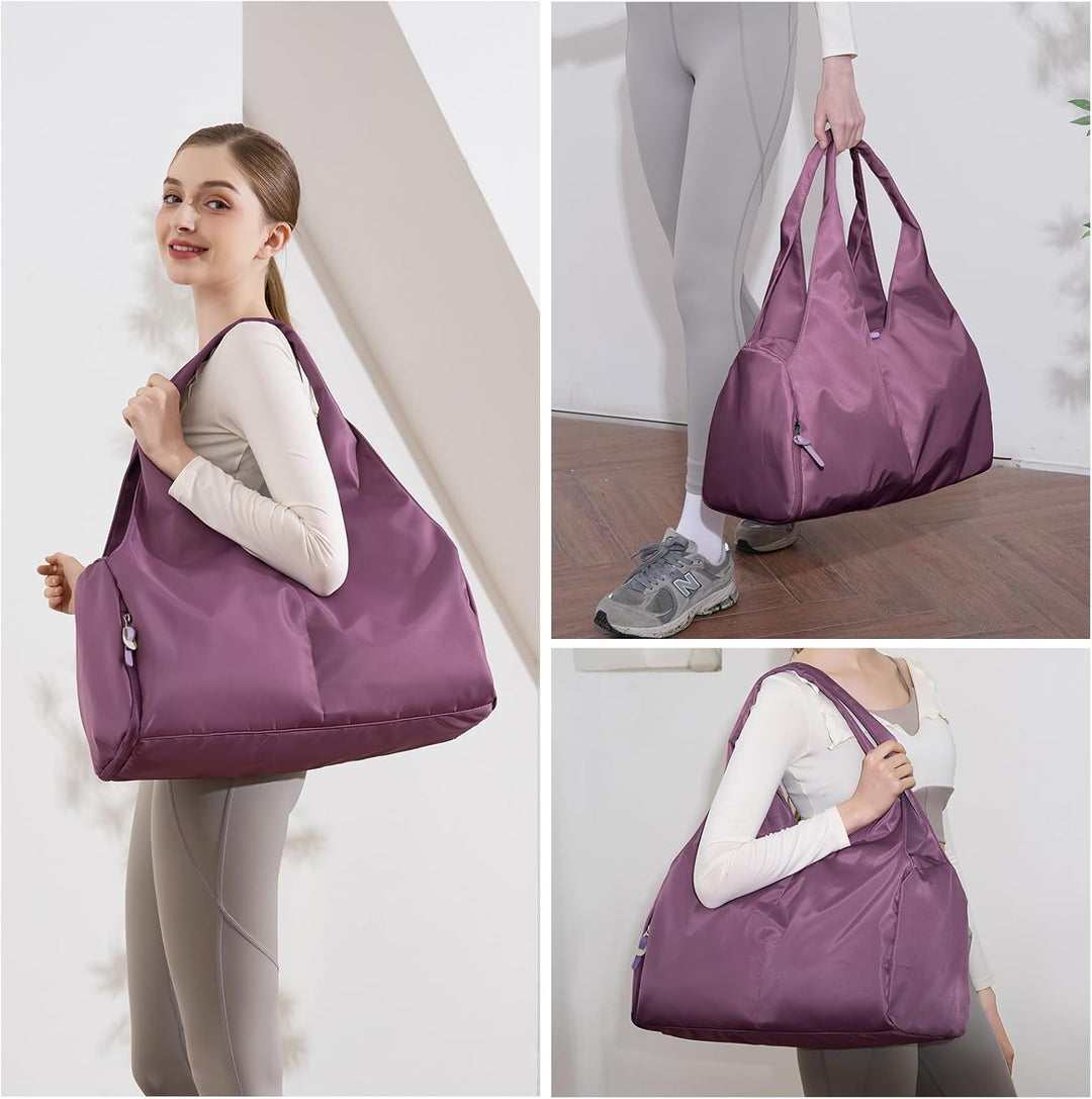 Sporttasche für Damen und Herren mit Schuhfach & Nassfach Weekender Reisetasche Freizeit Handtasche