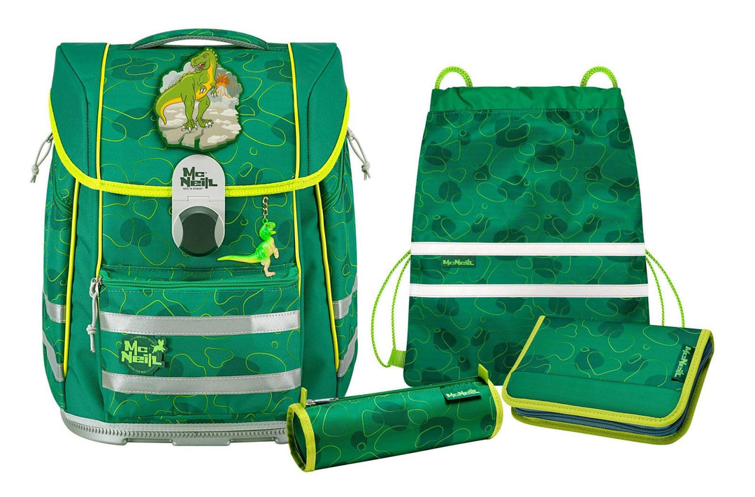 McNeill Schulranzen-Set 5-teilig Biggy Dino