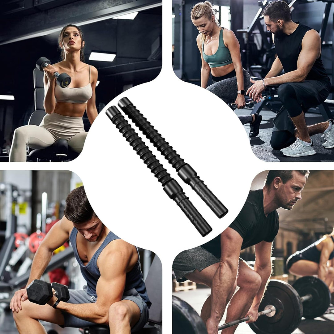 Battle Rope, 2pcs Seillose Kampfseile, Seilfreie Schlachtseile, Professionelles Tragbares Schwarzes