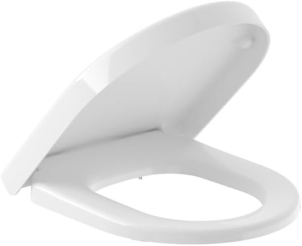 Villeroy & Boch WC-Sitz Subway 2.0 Compact - Toilettendeckel Weiss glänzend mit Absenkautomatik - Ab