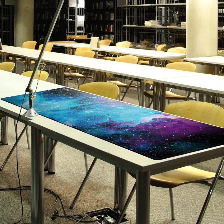 Mydours Mega Mauspad, 120x60cm erweitertes Gaming-Mauspad XXL, Rutschfeste Gummibasis & Lycra-Gewebe