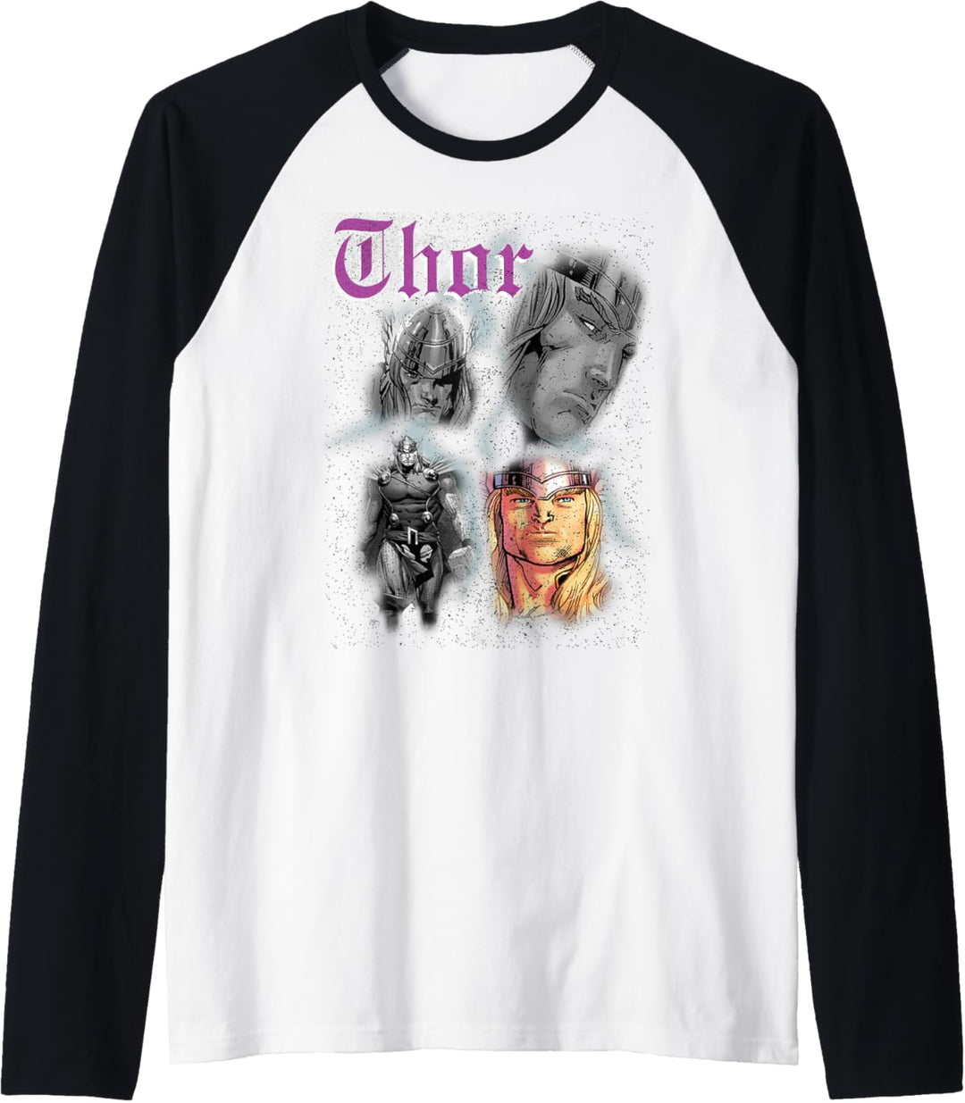 Marvel Thor Homage Poster Raglan