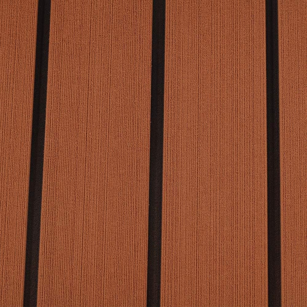 35,4" X 94,5" Braun Rutschsichere EVA Schaum Bodenbelag Fussboden für Boot Marine Yacht Schiff RV Te