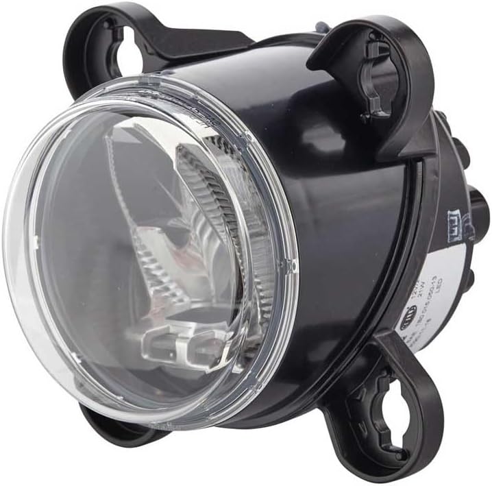 HELLA - LED-Hauptscheinwerfer - 90mm Essential R80 - 24/12V - rund - Einbau - Stecker: DEUTSCH Steck