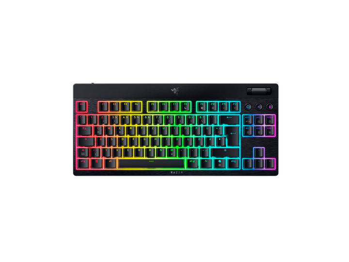 Razer BlackWidow V4 Tenkeyless HyperSpeed Low Profil - Kabellose Hot-Swap-Gaming-Tastatur (HyperSpee