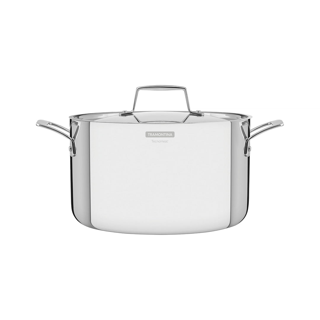 Tramontina GRANO Fleischtopf, ø 24 cm 5,8 Liter, Edelstahl, Induktion, ofenfest 24 cm (5.8l), 24 cm