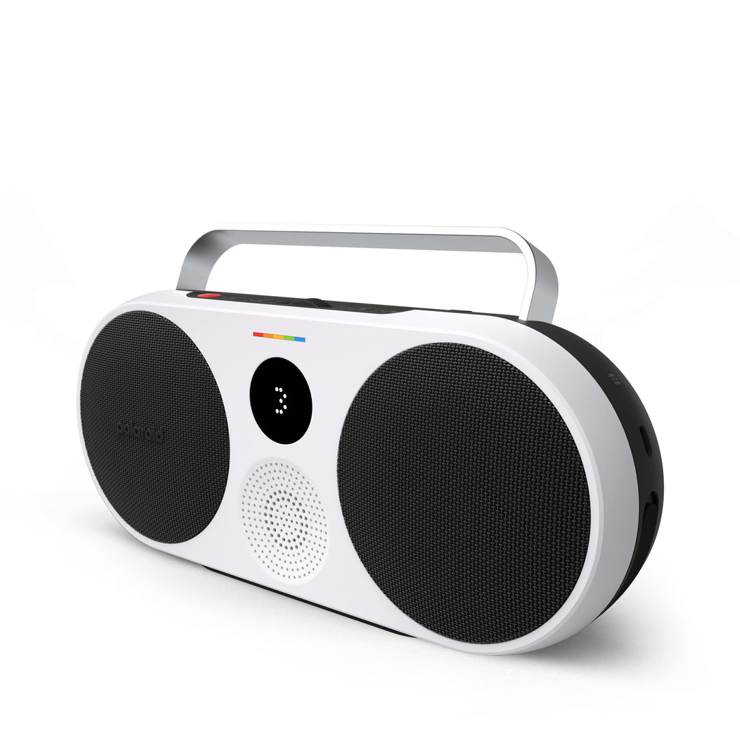 Polaroid P3 Music Player (Black) - Retro-Futuristic Boombox Wireless Bluetooth Speaker Rechargeable