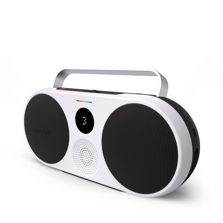 Polaroid P3 Music Player (Black) - Retro-Futuristic Boombox Wireless Bluetooth Speaker Rechargeable