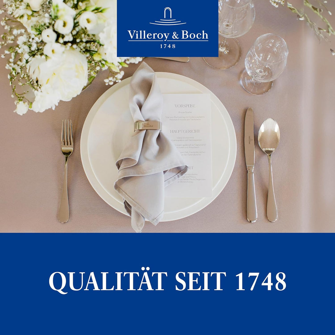 Villeroy &amp; Boch – Oscar Tafelbesteck 24 teilig, 6 Personen, spülmaschinenfest, rostfrei, Besteck Set