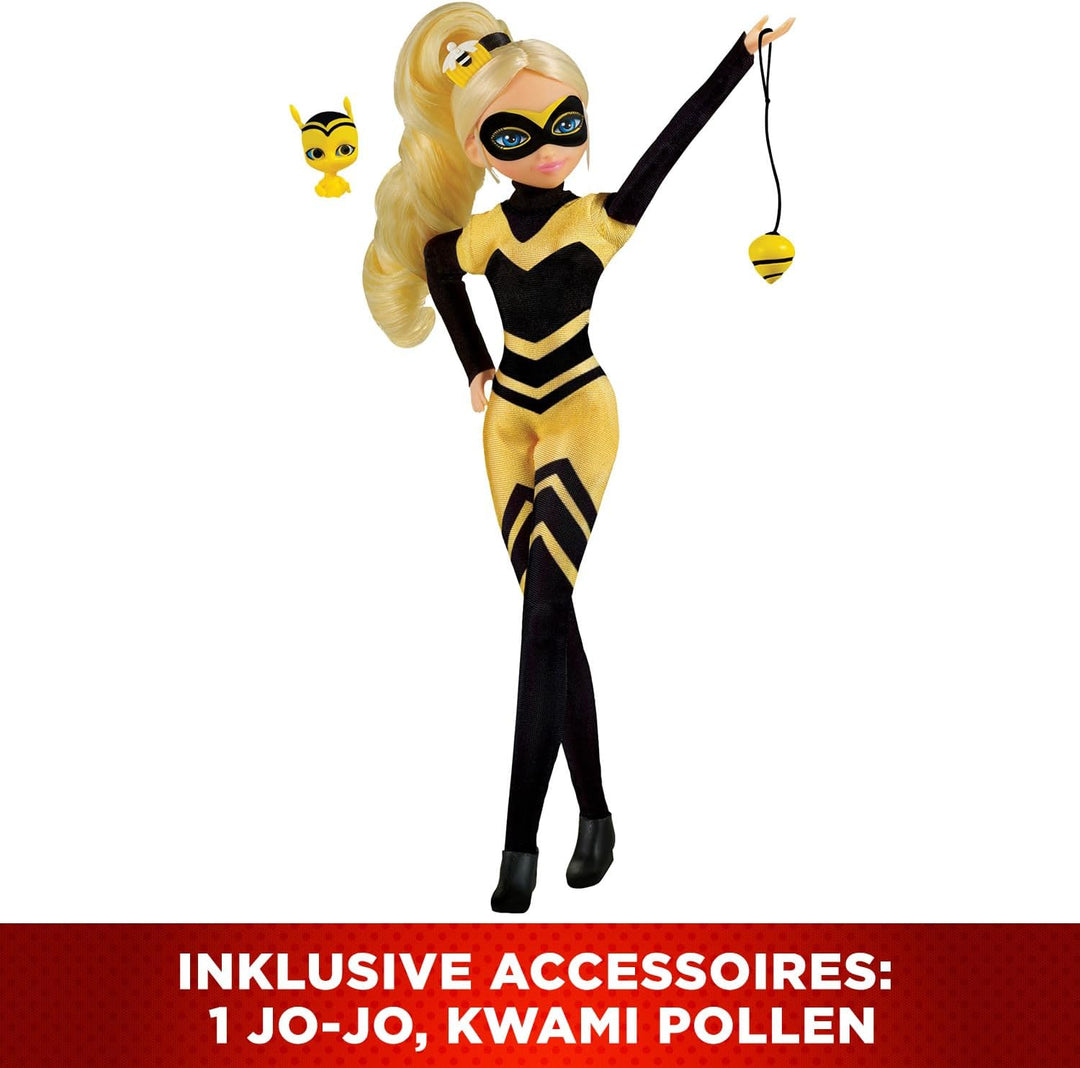 Bandai - Miraculous Ladybug - Ankleidepuppe 26 cm - Queen Bee - P50003, Queen Bee