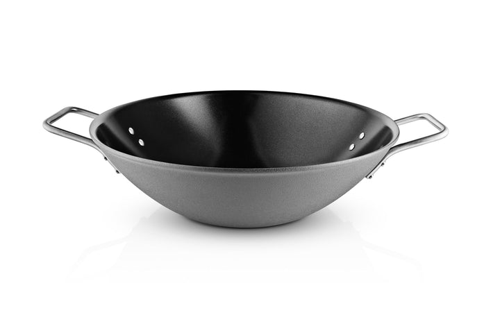 Eva Trio | Grey Line Wok 5,0 l 32 cm keramische Slip-Let®-Antihaftbeschichtung |EIN vielseitiger Küc
