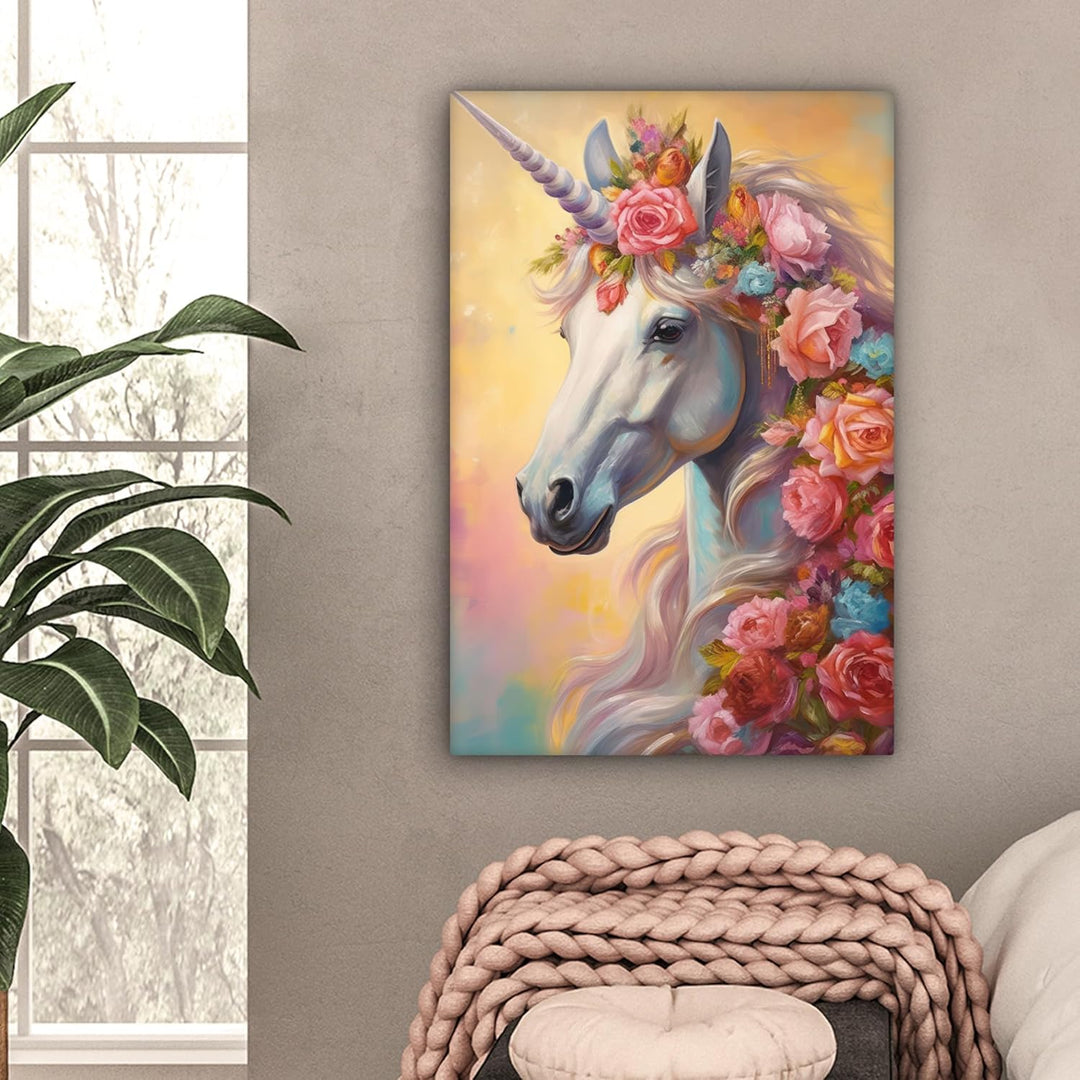 MuchoWow© Leinwandbild 60x90 cm Dekoration Wohnzimmer Bilder Aufhängen Wall Decoration Living Room W