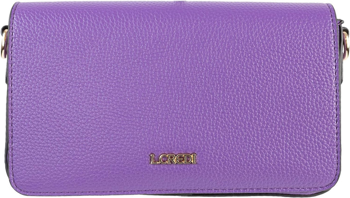 L.CREDI Umhängetasche Jane vegan Einheitsgrösse Lila, Einheitsgrösse Lila