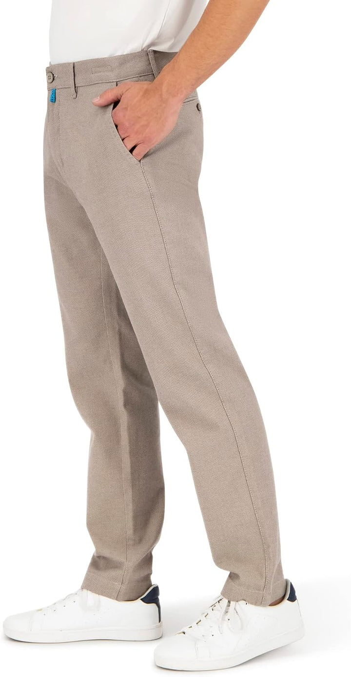 Pierre Cardin Herren Futureflex Hose 30W / 34L Beige, 30W / 34L Beige