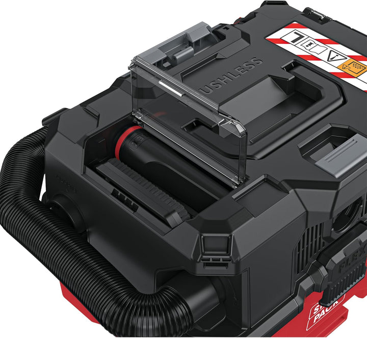 FLEX Akku Sauger VC 9 L MC 18 RC (9 l, Klasse L, 18 V, mit manueller Filterabreinigung und Tragegrif