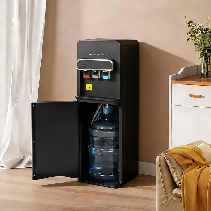 Wasserspender, 220V Heisswasserspender mit Bodenbefüllung 3 Temperaturen Kaltes Elektrischer Heisses