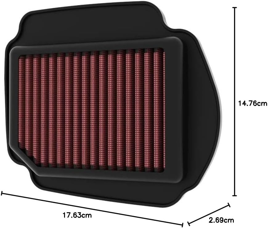 K&N Tauschluftfilter kompatibel mit Honda Grom (125cc) 2022- & MXS125 (125cc) 2021- (HA-1222)