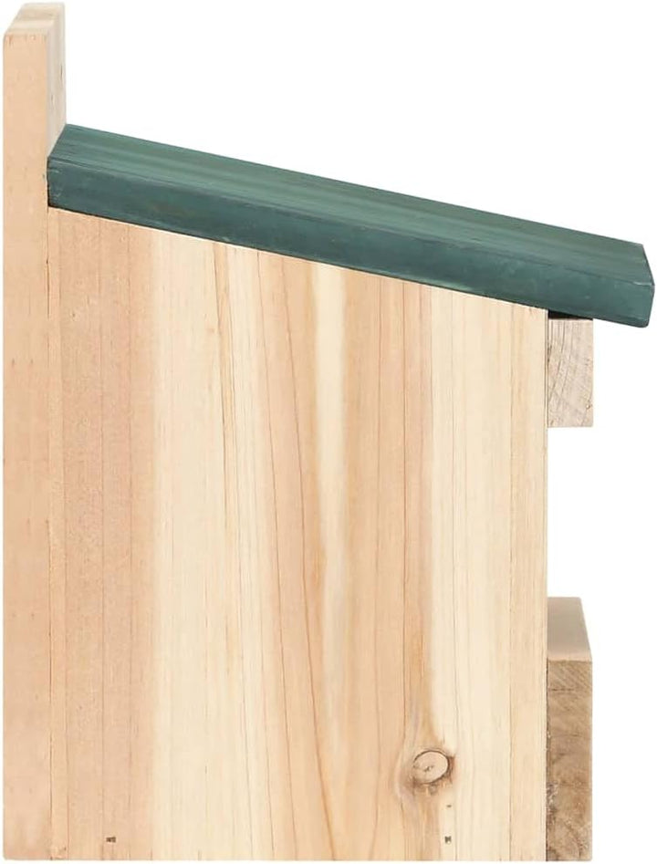 vidaXL Vogelhaus, 4-teilig, aus Tannenholz, 12 x 16 x 20 cm