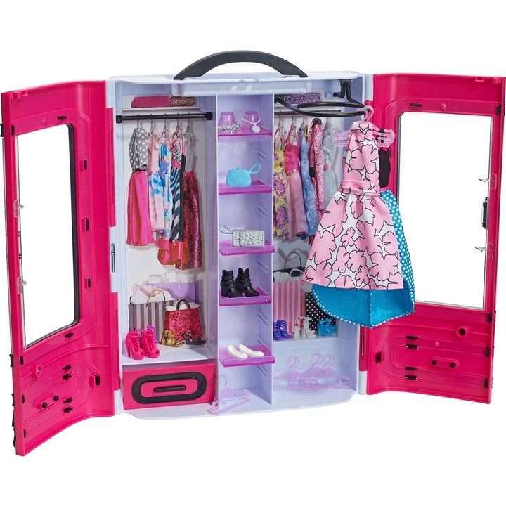 Mattel Barbie DMT57 - Barbie Kleiderschrank Single, Single