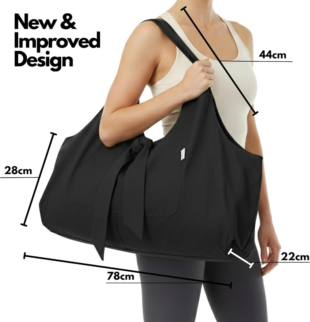 Yogiii Yogatasche YogiiiTotePro | Die Originale Yoga Tasche | Yogatasche Für Matte Und Zubehör | Yog