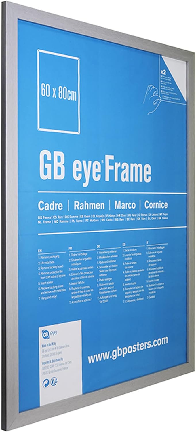 GB EYE LTD (Backorder Account) Frame, Wood, Silver, 0 cm
