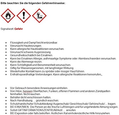 wellenshop Adeco 2K Schlauchboot Reparaturset Flickzeug Adeco für Neopren Hypalon Bootsreparatur Wei