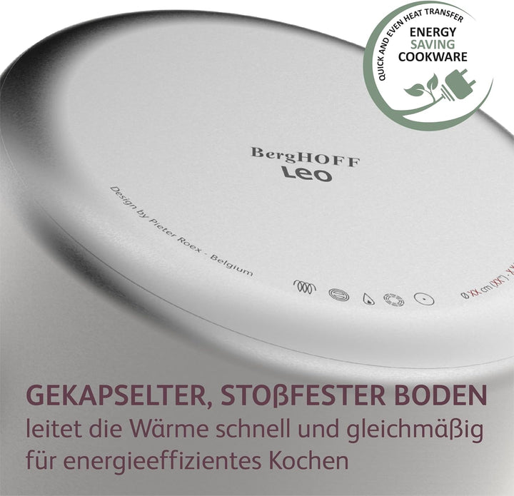 Berghoff - Wok mit Deckel Graphite 28cm