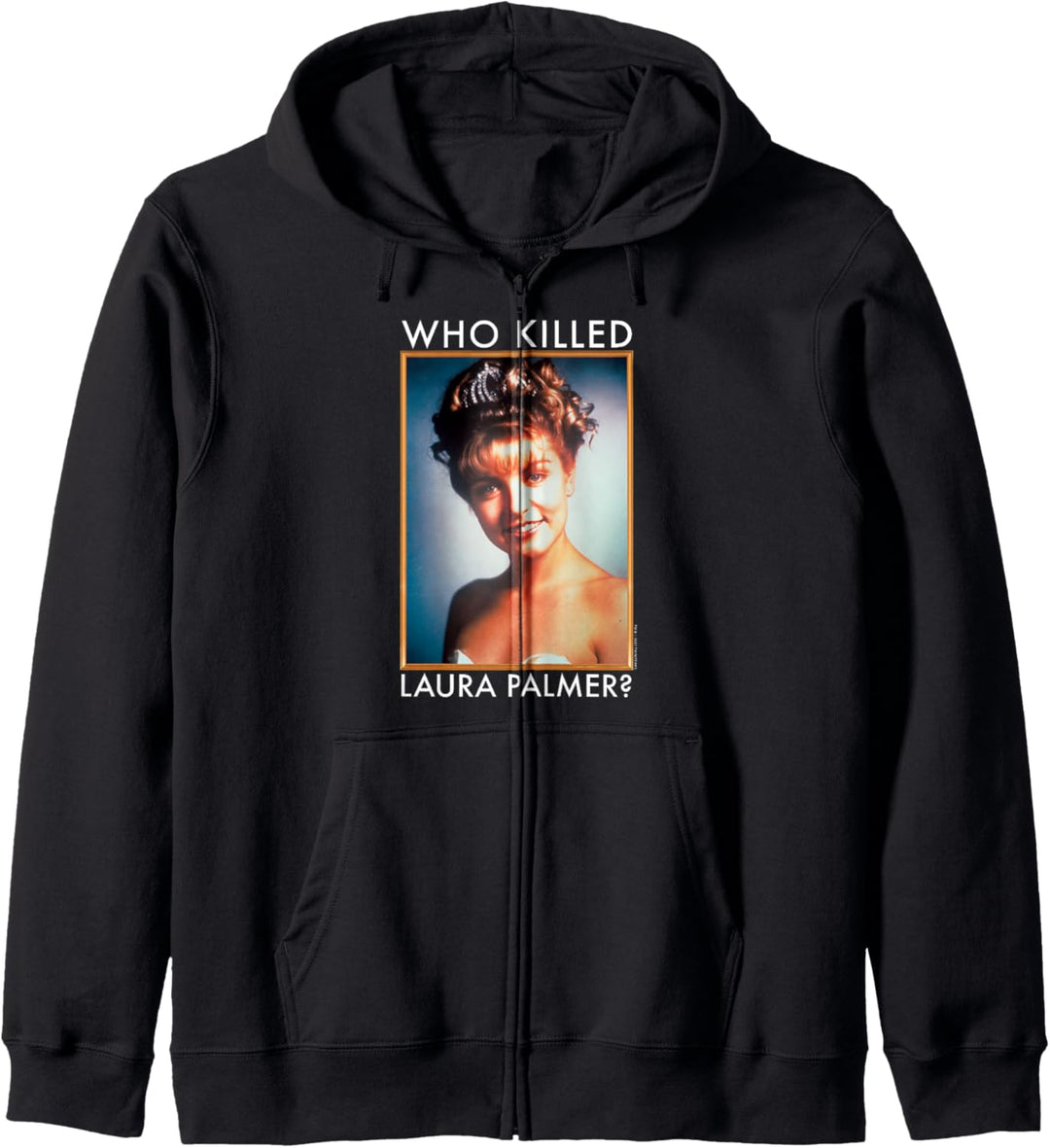 Twin Peaks Laura Palmer Portraittext V2 Kapuzenjacke