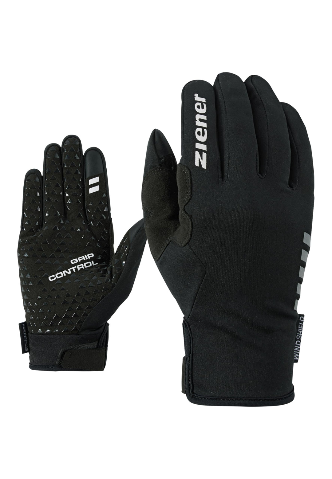 Ziener Erwachsene Cornelis Touch Long Fahrrad, Mountainbike, Radsport-Handschuhe | Langfinger Mit To