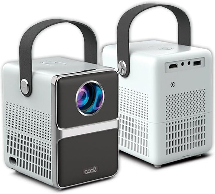Kompakter Projektor, 2500 Lumen, Cool Star-Lautsprecher, eingebauter Lautsprecher, 10 W, HDMI/USB +