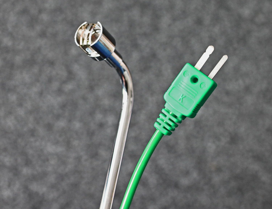PeakTech Typ-K Temperaturfühler, -50 bis 500 °C, Temperatursonde für Oberflächentemperatur, Durchmes