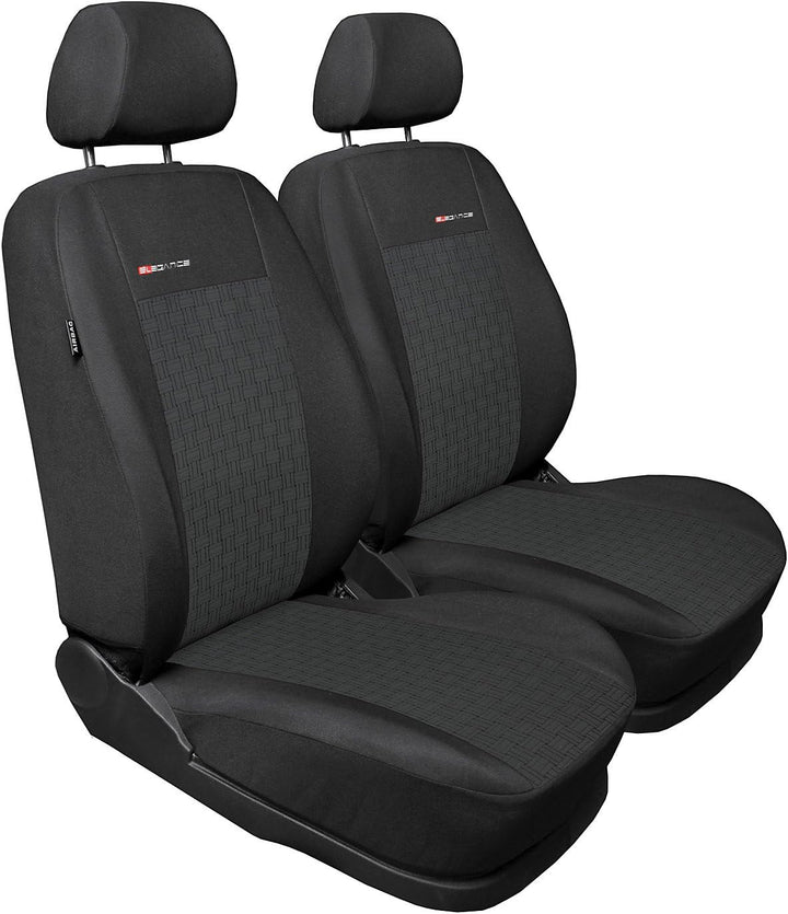 Auto-Dekor 539-p1 | Mass Grau | 1+1 Front | Sitzbezüge Sitzbezug Schonbezug Schonbezüge Autoschonbez