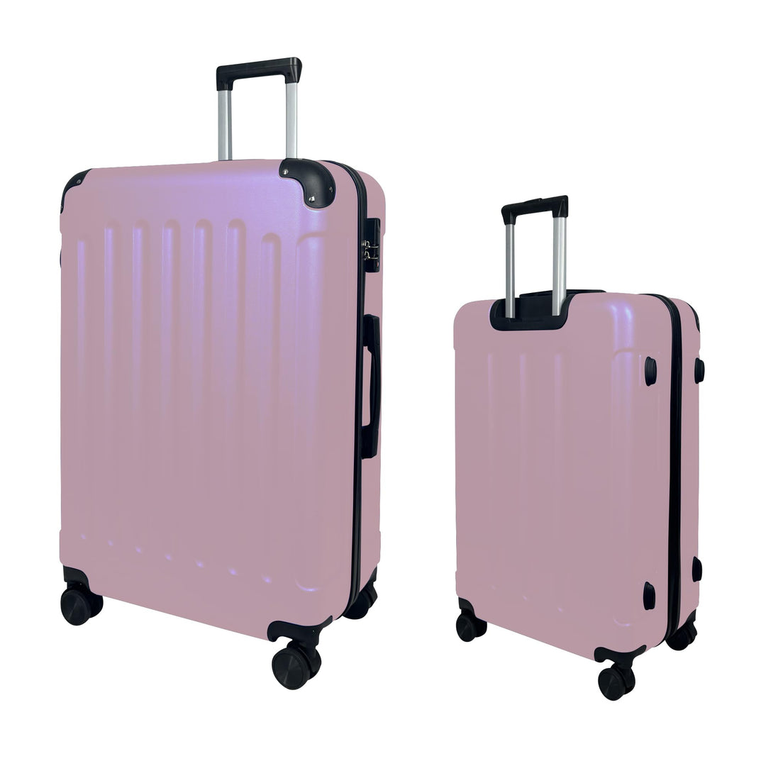 MY TRAVEL BAG Hartschalen-Koffer Reisekoffer ABS Koffer Trolley (Handgepäck-Mittel-Gross-Set) 4 Dopp