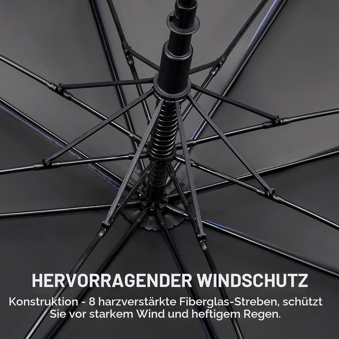 G4Free 62/68/72 Inch UV-Schutz Winddicht Sonnen- und Regenschirm Golfschirm Autorisches Öffnen Doppe